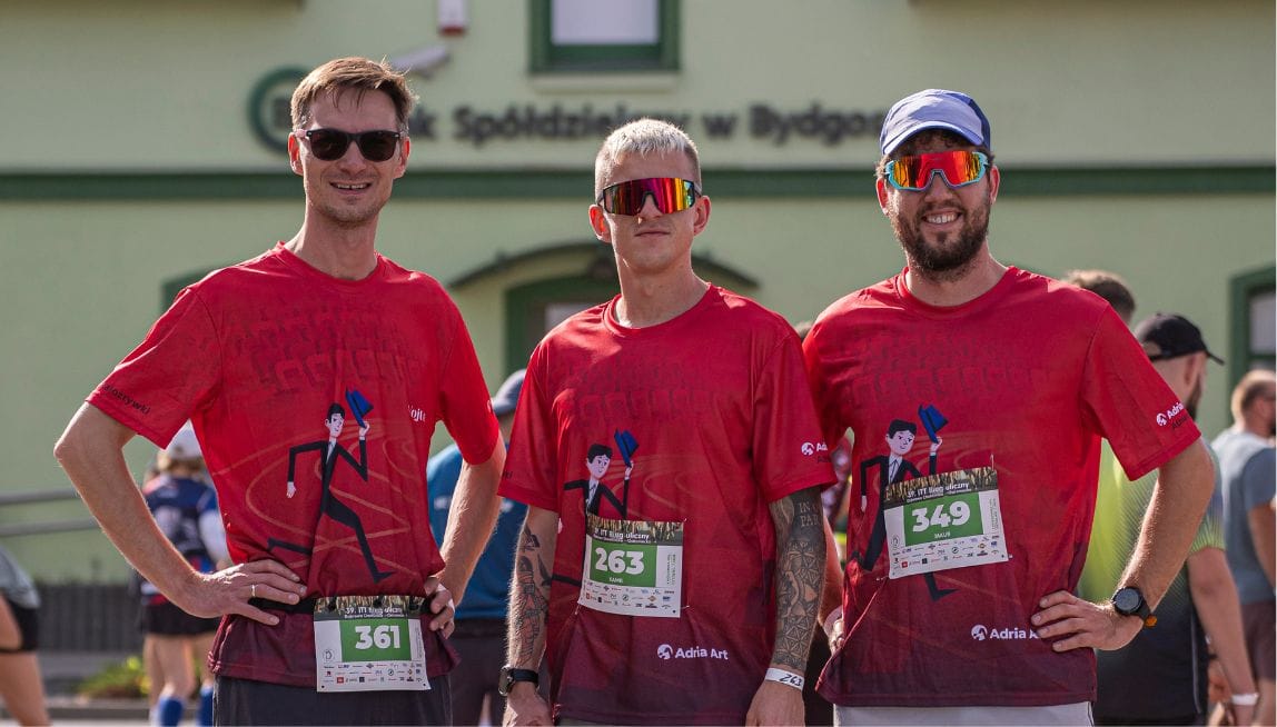 Pobiegaliśmy i rozdaliśmy trochę voucherów - Adria Art sponsorem duathlonu