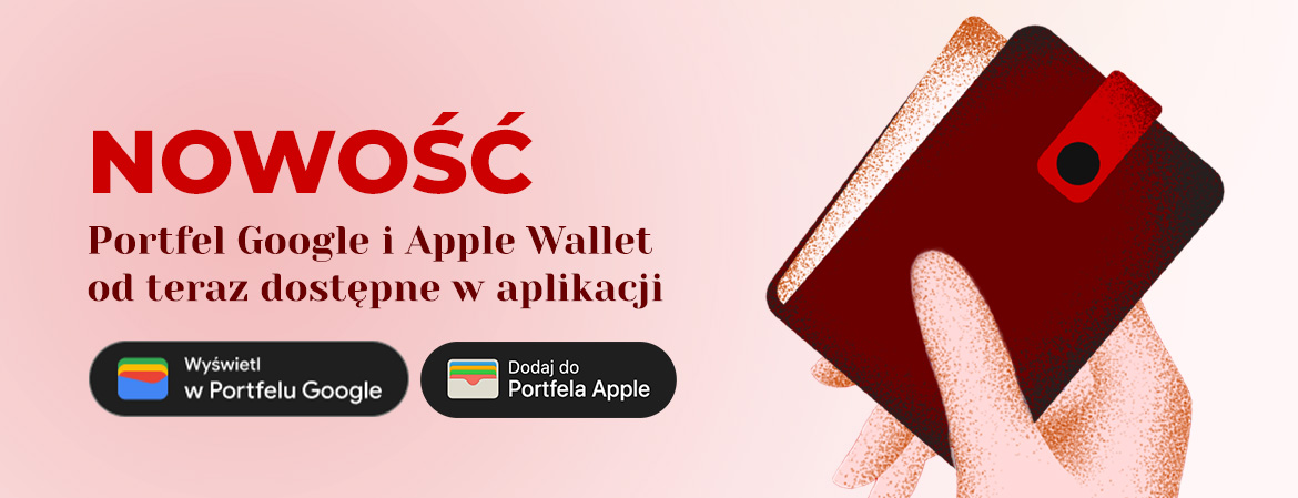 Okładka wpisu Nowa funkcjonalność aplikacji Adria Art - portfel Google/Apple