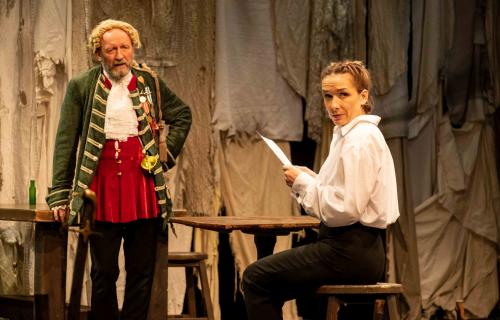 Zemsta - Wiktor Zborowski i Cezary Żak w spektaklu Och-Teatru