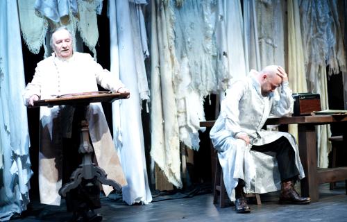 Zemsta - Wiktor Zborowski i Cezary Żak w spektaklu Och-Teatru