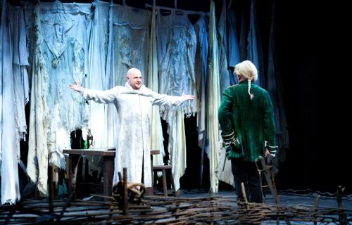 Zemsta - Wiktor Zborowski i Cezary Żak w spektaklu Och-Teatru