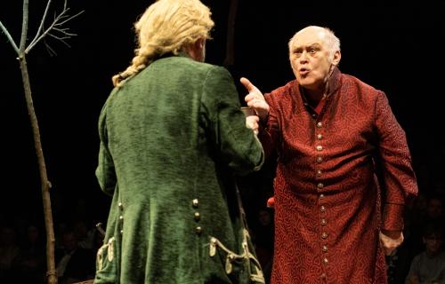 Zemsta - Wiktor Zborowski i Cezary Żak w spektaklu Och-Teatru
