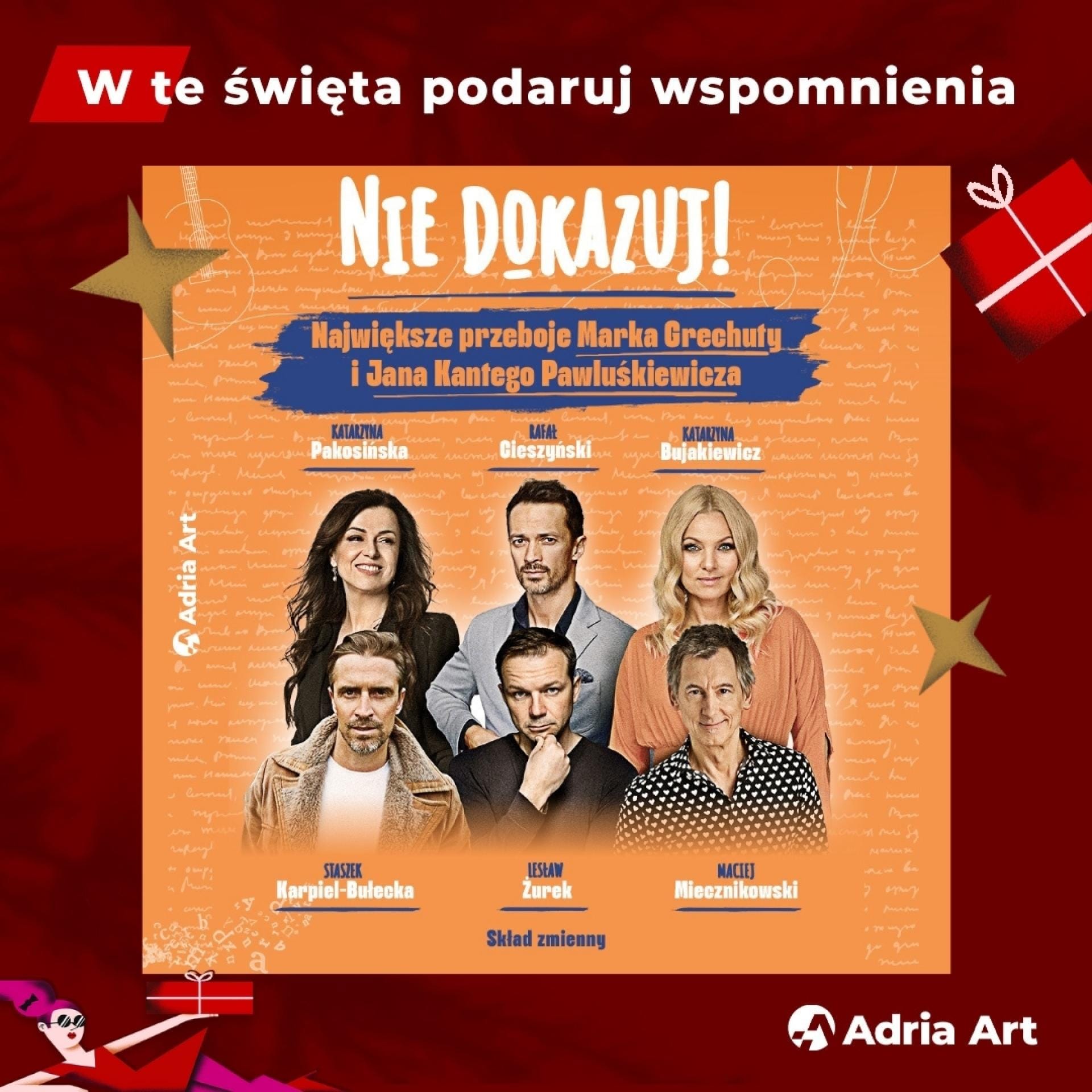 Nie Dokazuj! Największe przeboje Marka Grechuty i Jana Kantego Pawluśkiewicza