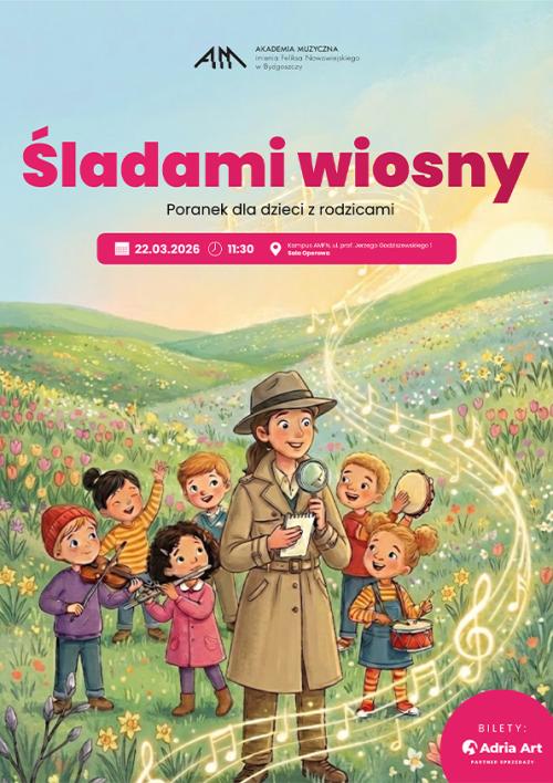 Poranek Muzyczny dla dzieci z rodzicami - Śladami wiosny