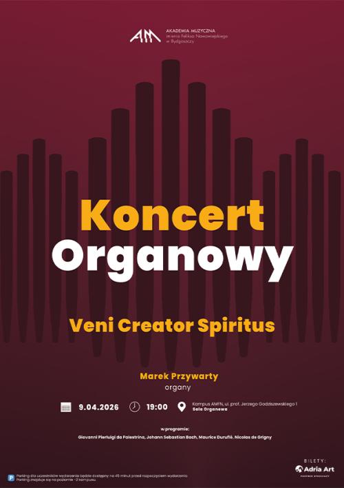 Koncert Organowy: Veni Creator Spiritus