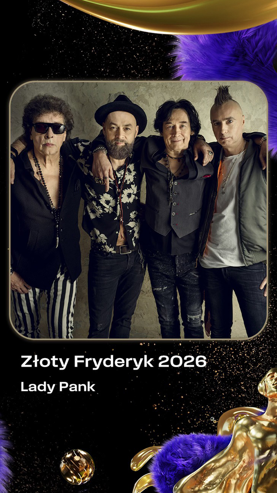 złoty fryderyk 2026 lady pank