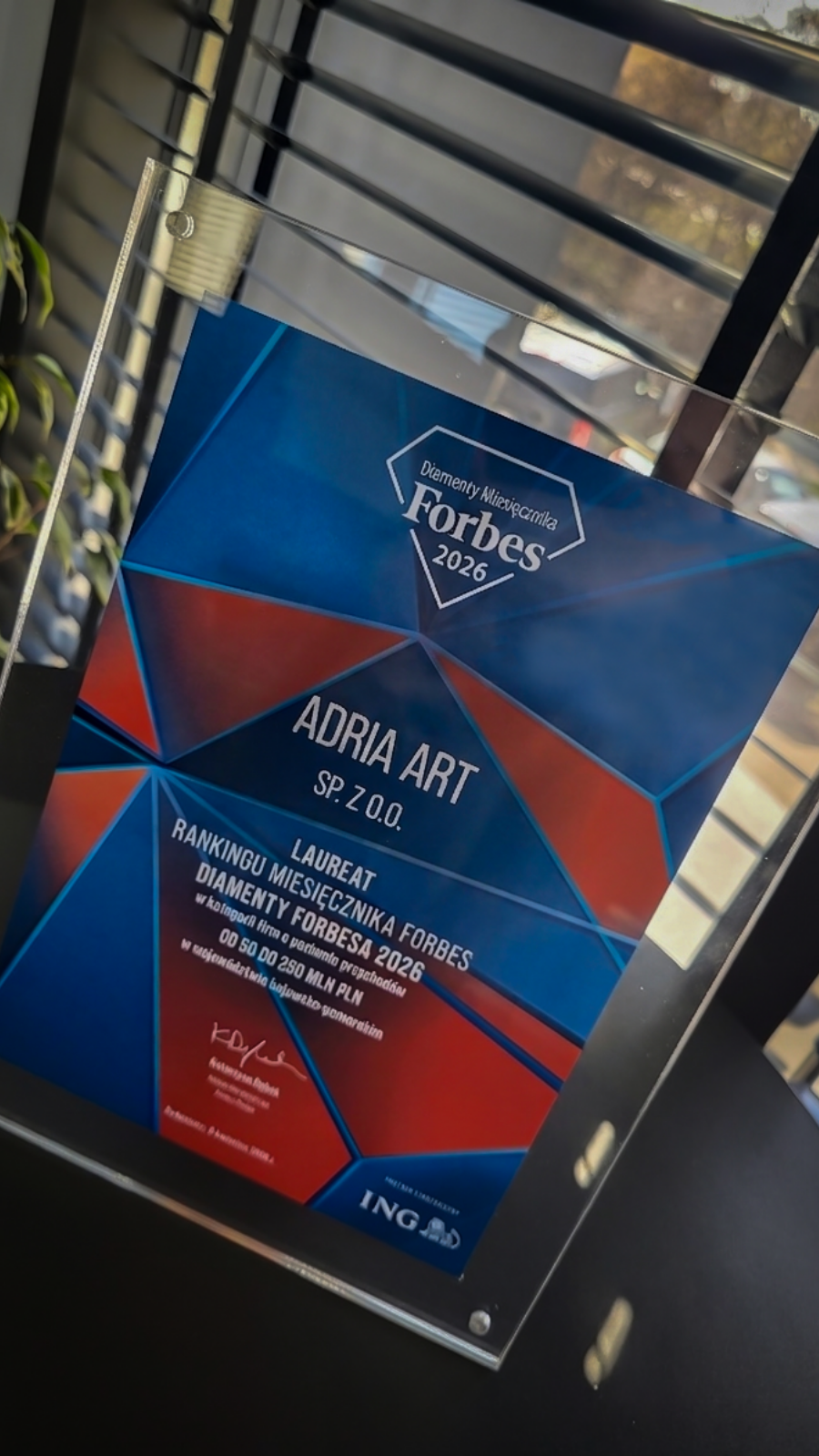 diamenty forbesa 2026 adria art