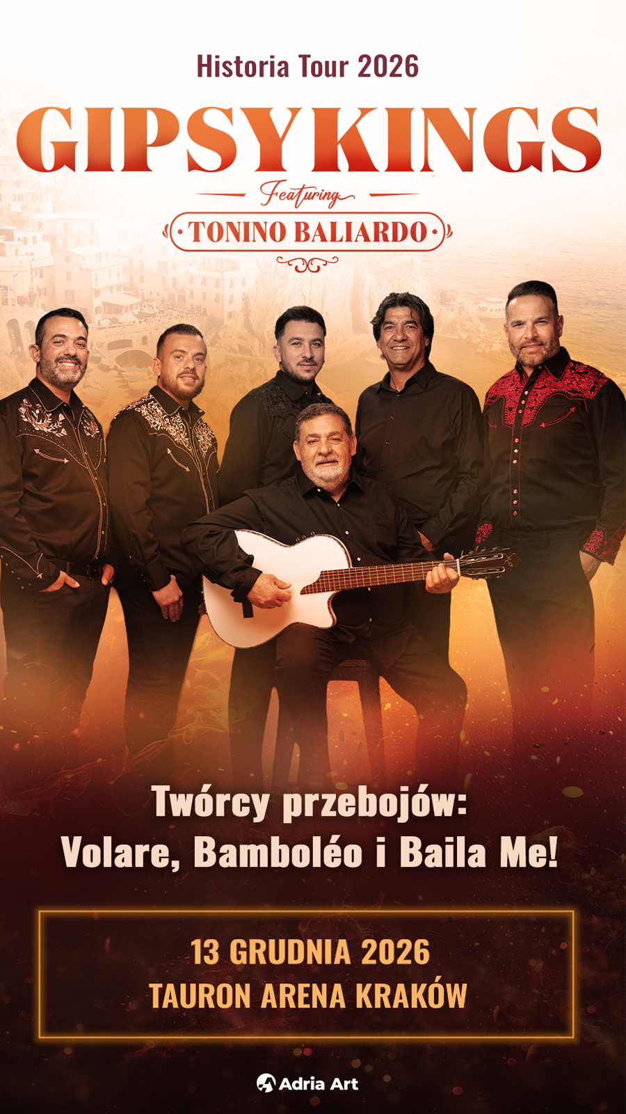 Gipsy Kings feat. Tonino Baliardo na TAURON Arena Kraków