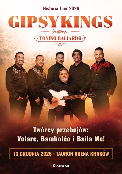 Gipsy Kings feat. Tonino Baliardo - Historia Tour 2026