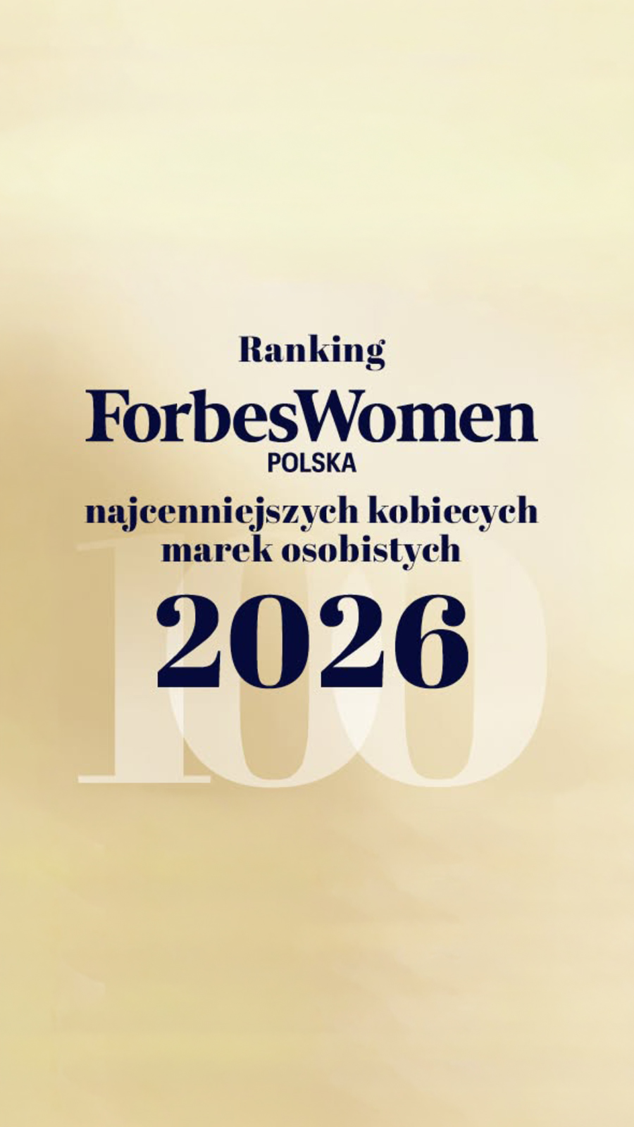 100 najcenniejszych kobiecych marek osobistych 2026 r. Anna Mucha