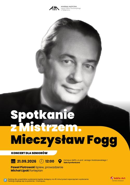 Koncert dla Seniorów - Spotkanie z Mistrzem. Mieczysław Fogg